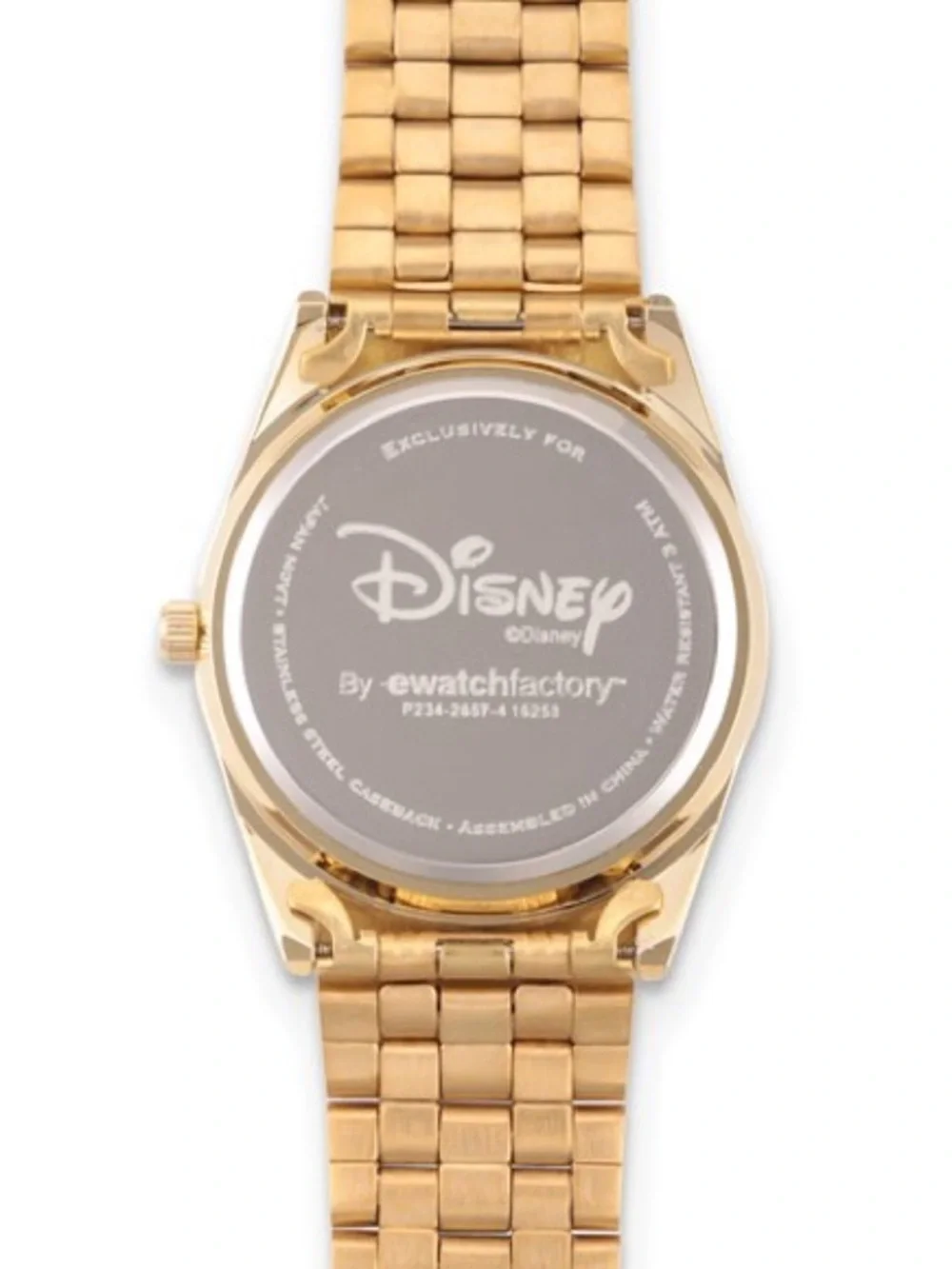 Disney Adult Size Minnie Mouse Crystal Gold-Tone Watch (XWA6726)